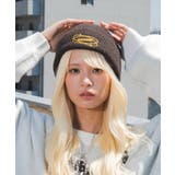 ブラウン | ロゴショートビーニー | WEGO【MEN】