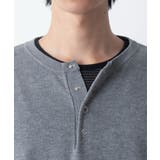 リングドットヘンリーネックニットプルオーバー | WEGO【MEN】 | 詳細画像7 