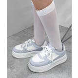 サックス | 厚底ベーシックスニーカー | WEGO【WOMEN】