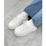 ホワイト | 厚底ベーシックスニーカー | WEGO【WOMEN】