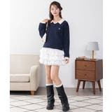 U.S.POLO ASSN.別注レイヤードニット | WEGO【WOMEN】 | 詳細画像1