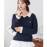 U.S.POLO ASSN.別注レイヤードニット | WEGO【WOMEN】 | 詳細画像6