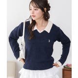 U.S.POLO ASSN.別注レイヤードニット | WEGO【WOMEN】 | 詳細画像7