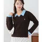 U.S.POLO ASSN.別注レイヤードニット | WEGO【WOMEN】 | 詳細画像12