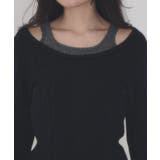 Fレイヤードバイカラーニット | WEGO【WOMEN】 | 詳細画像3