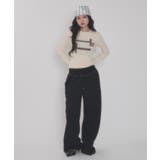スタッズワイドスウェットパンツ | WEGO【WOMEN】 | 詳細画像11