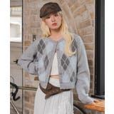 アーガイルフラッフィーカーディガン | WEGO【WOMEN】 | 詳細画像19