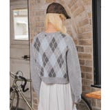 アーガイルフラッフィーカーディガン | WEGO【WOMEN】 | 詳細画像21