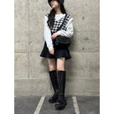 【WC】千鳥柄ニットベスト | WEGO【WOMEN】 | 詳細画像3