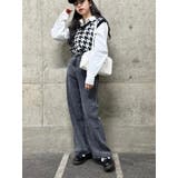 【WC】千鳥柄ニットベスト | WEGO【WOMEN】 | 詳細画像7