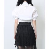 【WC】カメオリボンショートブラウス | WEGO【WOMEN】 | 詳細画像6