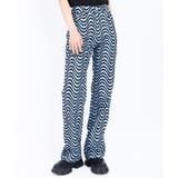 ブルー | 【WC】ウェーブデザインパンツ 韓国 韓国ファッション | WEGO【WOMEN】