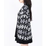 【WC】アーガイルビックカーデ | WEGO【WOMEN】 | 詳細画像2 