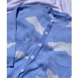 サックス | 【WC】クラウドパターン長袖カーデ | WEGO【WOMEN】