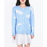【WC】クラウドパターン長袖カーデ | WEGO【WOMEN】 | 詳細画像8