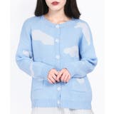 【WC】クラウドパターン長袖カーデ | WEGO【WOMEN】 | 詳細画像7