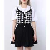 【WC】千鳥柄ニットビスチェ 韓国 韓国ファッション | WEGO【WOMEN】 | 詳細画像5