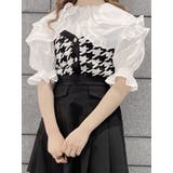 【WC】千鳥柄ニットビスチェ 韓国 韓国ファッション | WEGO【WOMEN】 | 詳細画像2
