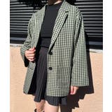 【WC】ブラックギンガムジャケット 韓国 韓国ファッション セットアップ | WEGO【WOMEN】 | 詳細画像2 