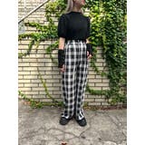 【秋 冬 先行予約】【WC】チェックワイドパンツ 韓国 韓国ファッション | WEGO【WOMEN】 | 詳細画像12
