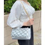 フェイクレザーポップコーンキルトバッグ 韓国 韓国ファッション | WEGO【WOMEN】 | 詳細画像21