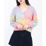 【WC】グラデーションニットカーデ | WEGO【WOMEN】 | 詳細画像4
