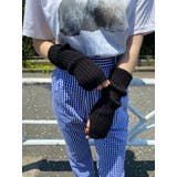 ブラック | 【WC】アームウォーマー アームカバー 韓国 韓国ファッション Y2K | WEGO【WOMEN】