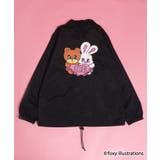ブラック | 【WC】【foxy illustrations WC】コーチジャケット | WEGO【WOMEN】
