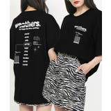 ブラック | 【WC】weathersロゴTシャツ | WEGO【WOMEN】