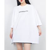 【WC】デザインビッグロゴTシャツ | WEGO【WOMEN】 | 詳細画像1
