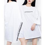 ホワイト | 【WC】デザインビッグロゴTシャツ | WEGO【WOMEN】