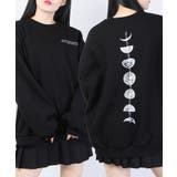 【WC】ムーンプリントビッグスウェット | WEGO【WOMEN】 | 詳細画像1