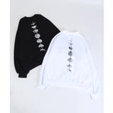 【WC】ムーンプリントビッグスウェット | WEGO【WOMEN】 | 詳細画像3