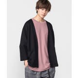 ブラック | ダブルフェイスノーカラーカーデ(7) WE19AU07-M2430 | WEGO【MEN】