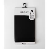 ブラック | 20Dタイツ WE19AU09-LG3393 | WEGO【WOMEN】