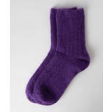 パープル | モコモコソックス WE19AU09-LG3404 | WEGO【WOMEN】