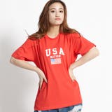USAロゴTシャツ WE19SM03-M017 | WEGO【WOMEN】 | 詳細画像1 