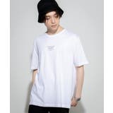ホワイト | タイポグラフィプリントTシャツ WE19SM04-M0346 | WEGO【MEN】
