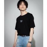 ブラック | タイポグラフィプリントTシャツ WE19SM04-M0346 | WEGO【MEN】