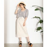 エクリュカラーナロースカート WE19SM05-L047 | WEGO【WOMEN】 | 詳細画像2