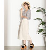 エクリュカラーナロースカート WE19SM05-L047 | WEGO【WOMEN】 | 詳細画像3