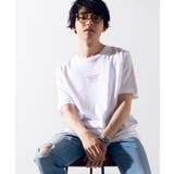 ホワイトその他 | カラータイポグラフィプリントTシャツ WE19SM05-M0333 | WEGO【MEN】