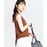 ブラウン | リボンロゴタンクトップ WE19SM07-L1920 | WEGO【WOMEN】