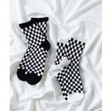 チェッカーフラッグハイソックス WE19WN10-MG5353 | WEGO【MEN】 | 詳細画像1 