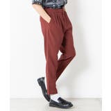ワイン | ドライタッチポリリラックスパンツ WE20AU06-M3476 | WEGO【MEN】