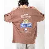 ブラウン | レトロロゴBIGTシャツ WE20AU07-M5002 | WEGO【MEN】