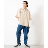 レトロロゴ5分袖BIGシャツ WE20AU07-M5004 | WEGO【MEN】 | 詳細画像1 
