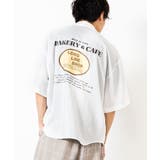 ホワイトその他 | レトロロゴ5分袖BIGシャツ WE20AU07-M5004 | WEGO【MEN】