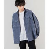 ブルー | コーデュロイCPOシャツ WE20AU08-M5005 | WEGO【MEN】