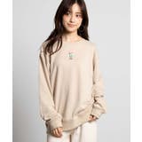 ベージュ | クリームソーダワンポイントプルオーバー WE20AU09-L5018 | WEGO【WOMEN】